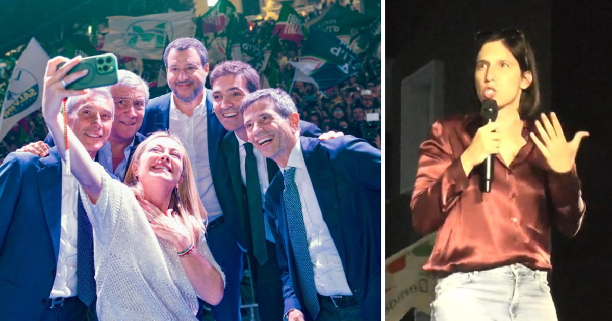 Duello a distanza Meloni Schlein, la leader di Fdi: "Centrosinistra unito solo per mandarmi a casa"