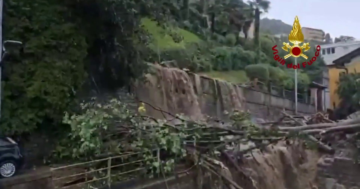 Intensa ondata di maltempo in Lombardia, allagamenti e smottamenti