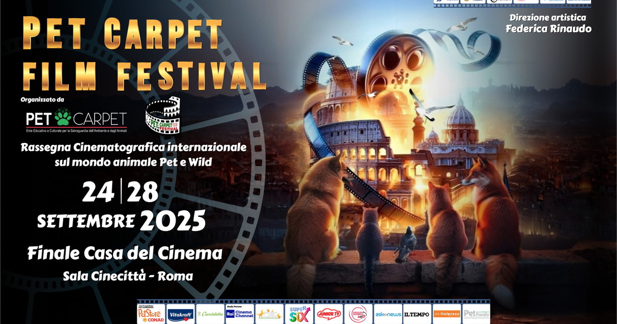 Pet Carpet Film Festival, a Roma la kermesse del cinema pet e wild Pet Carpet Film Festival, a Roma la kermesse del cinema pet e wild