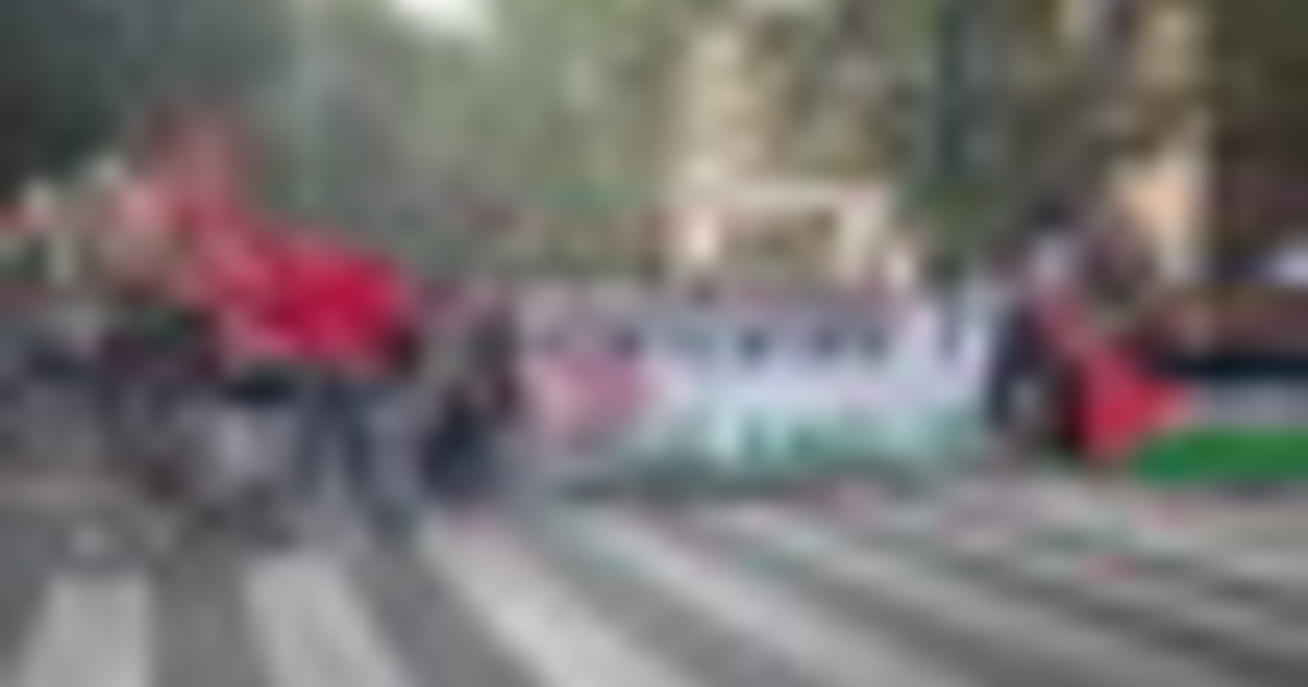 A Roma gli studenti si uniscono allo sciopero per Gaza e la Palestina