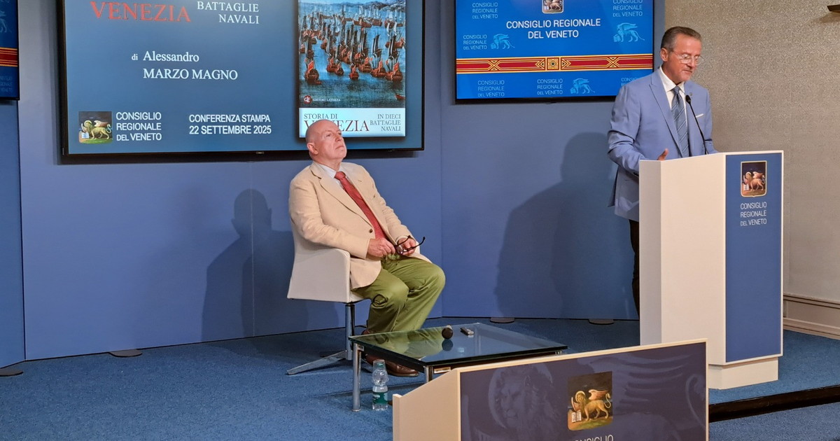 Comunicato Stampa: Alessandro Marzo Magno ha presentato il libro “Storia di Venezia in dieci battaglie navali”