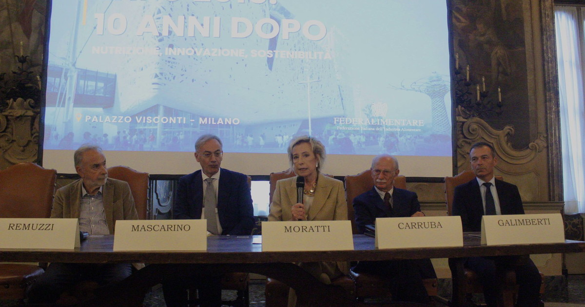 presentato a milano l evento di federalimentare expo 2015 10 anni dopo nutrizione innovazione sostenibilit224