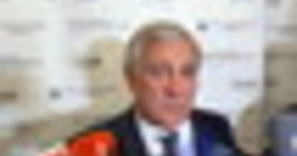 Palestina, Tajani: Popolo doppia vittima sia di Israele che di Hamas