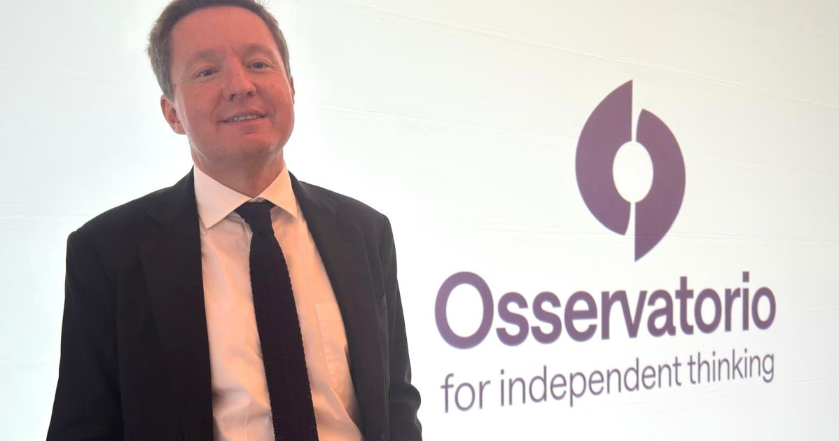 “Osservatorio for independent thinking". Presentato il nuovo nome e brand dell