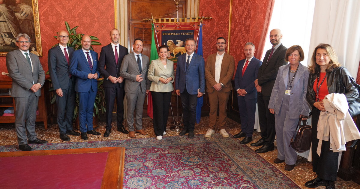 Comunicato Stampa: CRV   Presidente Consiglio Veneto, Ciambetti riceve delegazione della città di Norimberga