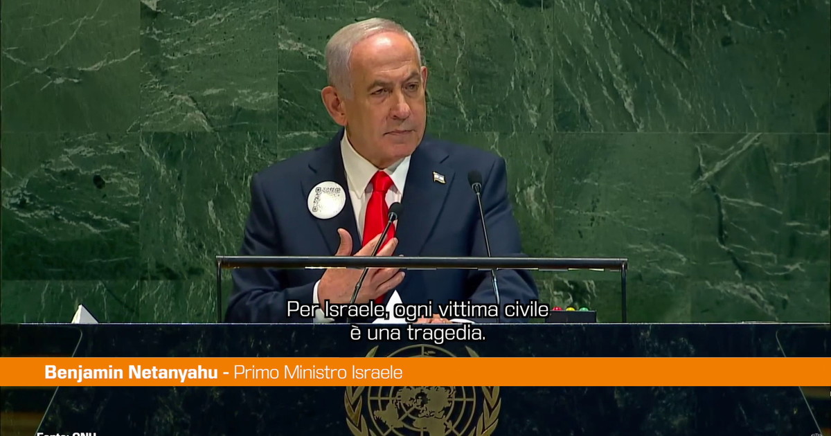 Gaza, Netanyahu “L'accusa di genocidio è una menzogna”