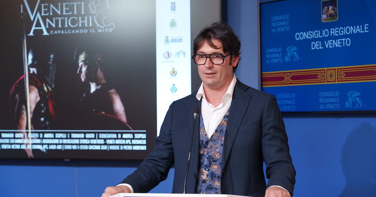 Comunicato Stampa: Presentato a palazzo Ferro Fini il docufilm di Tommaso Giusto ‘I Veneti Antichi. Cavalcando il Mito