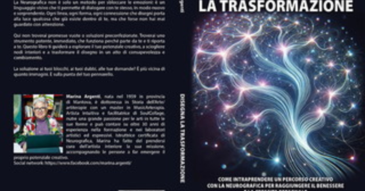 comunicato stampa marina argenti lancia il bestseller disegna la trasformazione