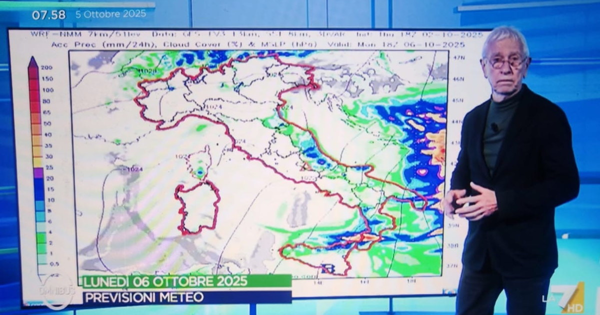 sottocorona salto delle temperature quando arriva il freddo