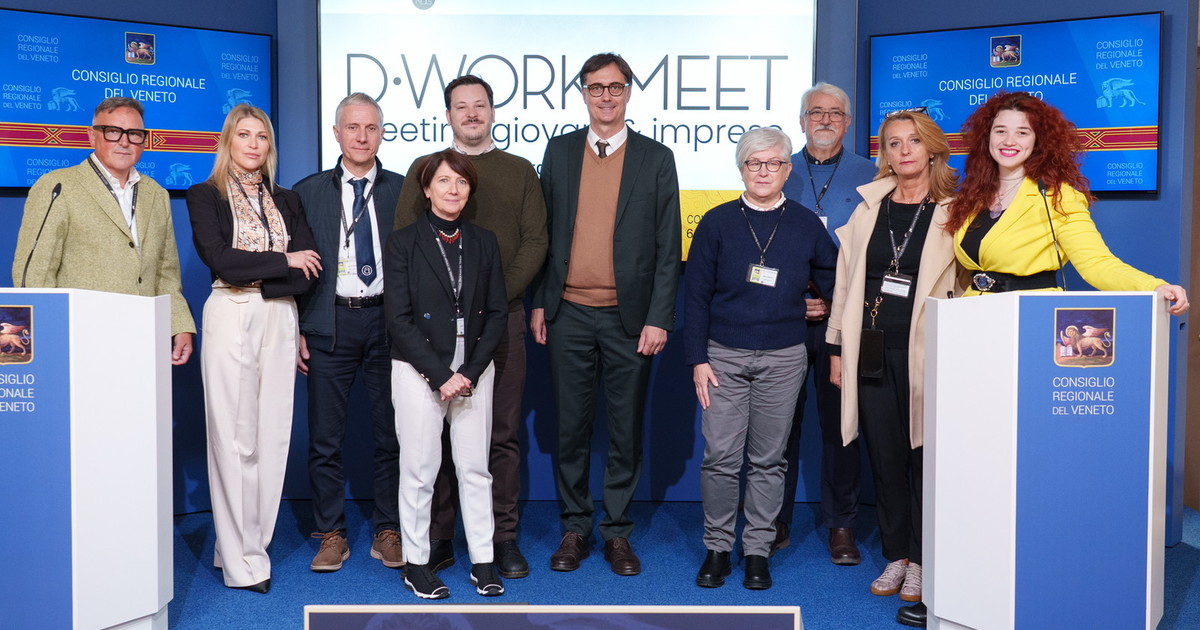 Comunicato Stampa: CRV   Presentata in Consiglio Veneto la seconda edizione D. Work MEET, Meeting giovani e imprese