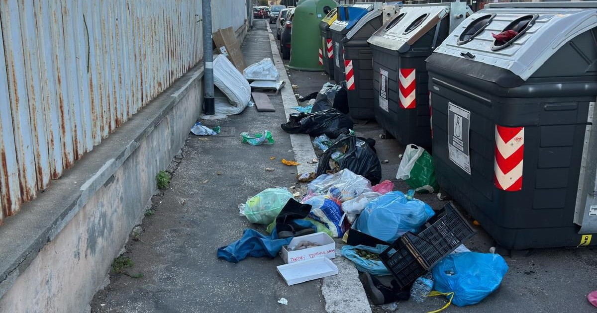quello slalom tra materassi e rifiuti a centocelle lafotodeilettori