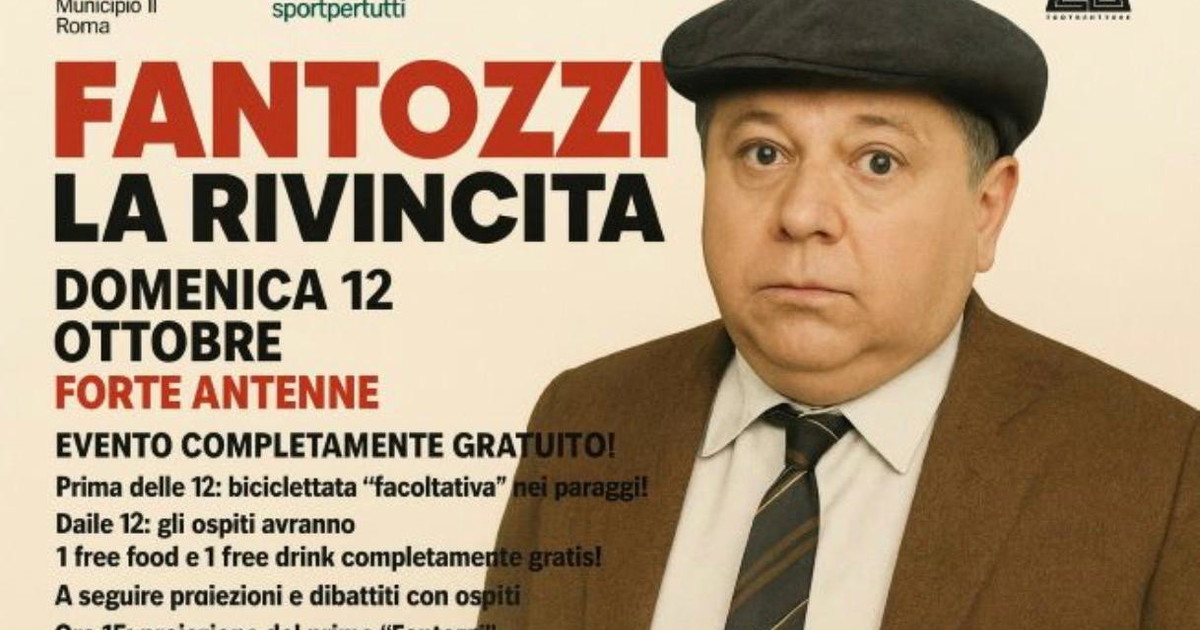 fantozzi alla riscossa 8211 una giornata evento a forte antenne