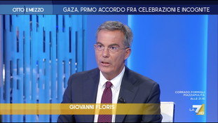 “Nessun accordo di pace”. Su La7 Floris boccia Trump e il governo italiano: solita solfa anti-Meloni