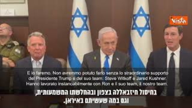 governo israele approva accordo pace netanyahu ci troviamo in un momento di svolta epocale