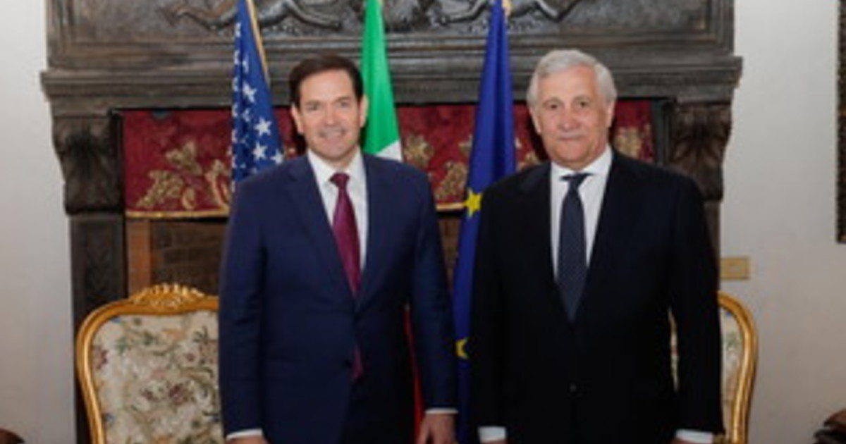 Telefonata Tajani Rubio: "Lavoriamo insieme per il ritorno degli ostaggi da Gaza"