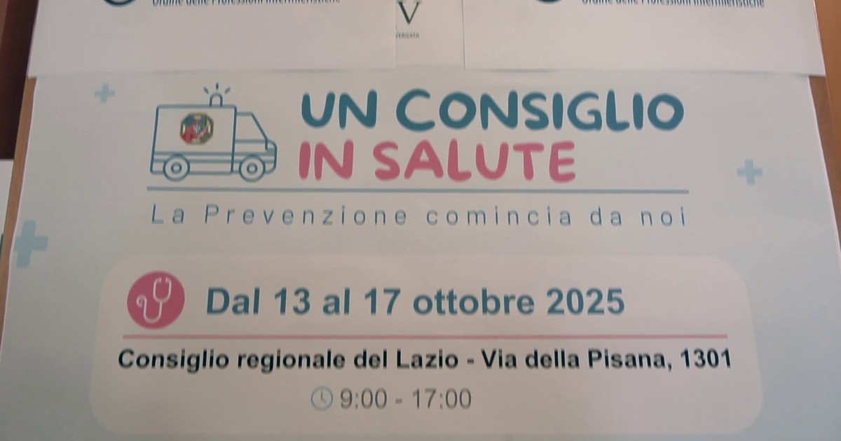 V Laziju se vrača program za preventivo "Nasvet za zdravje"