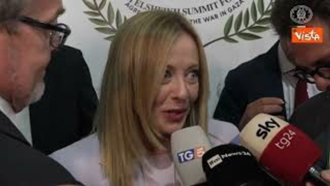 Meloni: Bisogna essere pragmatici e lucidi, appello a tutti Meloni: Bisogna essere pragmatici e lucidi, appello a tutti