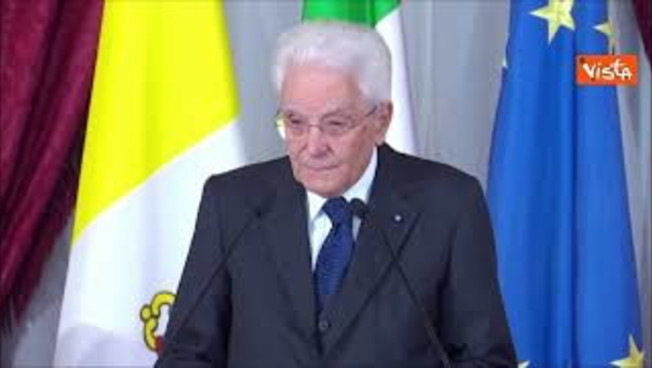 medio oriente mattarella rilanciare soluzione due popoli due stati
