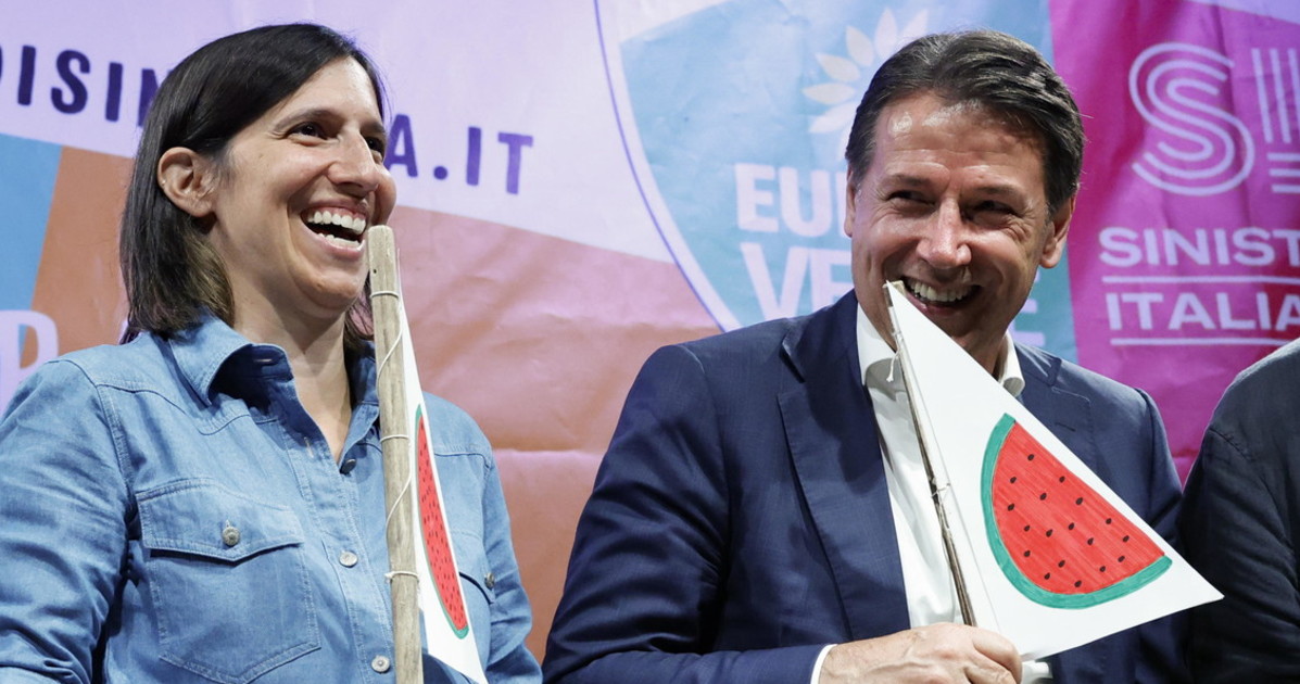Le primarie del campo largo? Conte doppia Schlein, sondaggio terremota il Pd Le primarie del campo largo? Conte doppia Schlein, sondaggio terremota il Pd