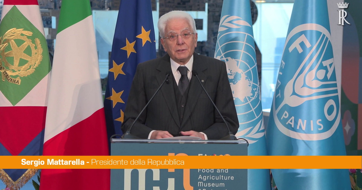 Mattarella "Inaccettabile il regresso del multilateralismo"