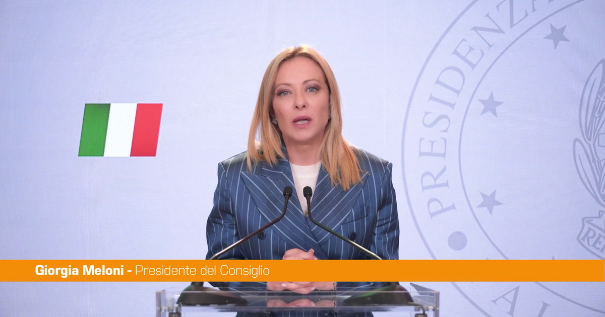 Riforma giustizia, Meloni "Separazione carriere per giusto processo"