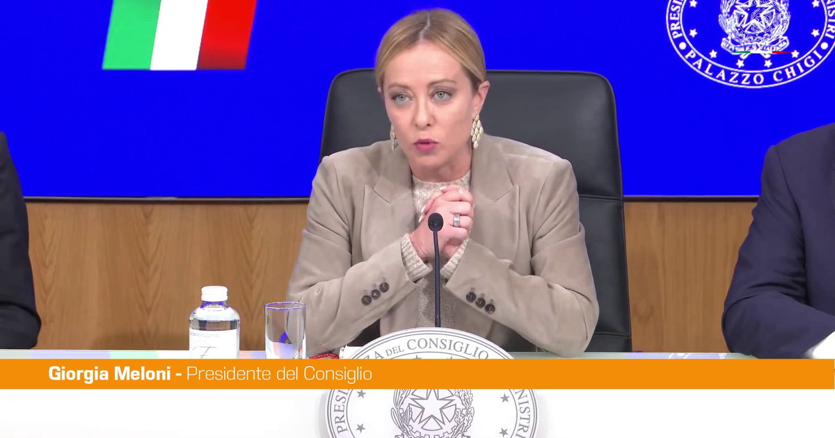 Manovra, Meloni "Intervento sull'Irpef si concentra sul ceto medio"
