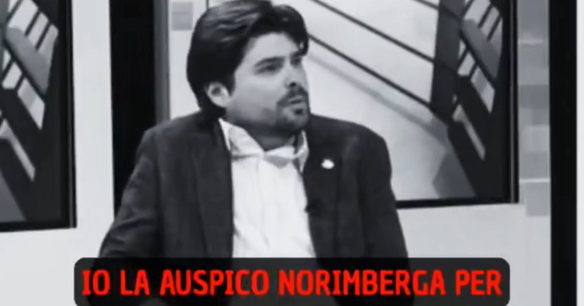 "Auspico una Norimberga per Meloni". La frase choc pronunciata dal capogruppo di Avs