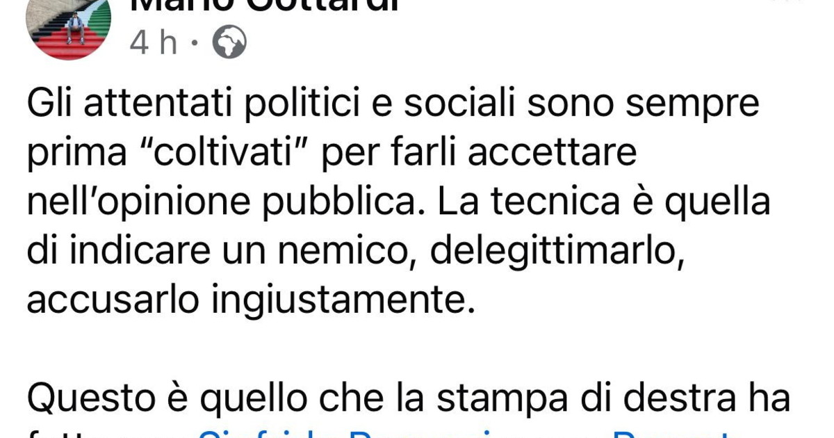 Minacce a Ranucci, il capo ufficio stampa della Todde dà la colpa alla stampa di destra Minacce a Ranucci, il capo ufficio stampa della Todde dà la colpa alla stampa di destra