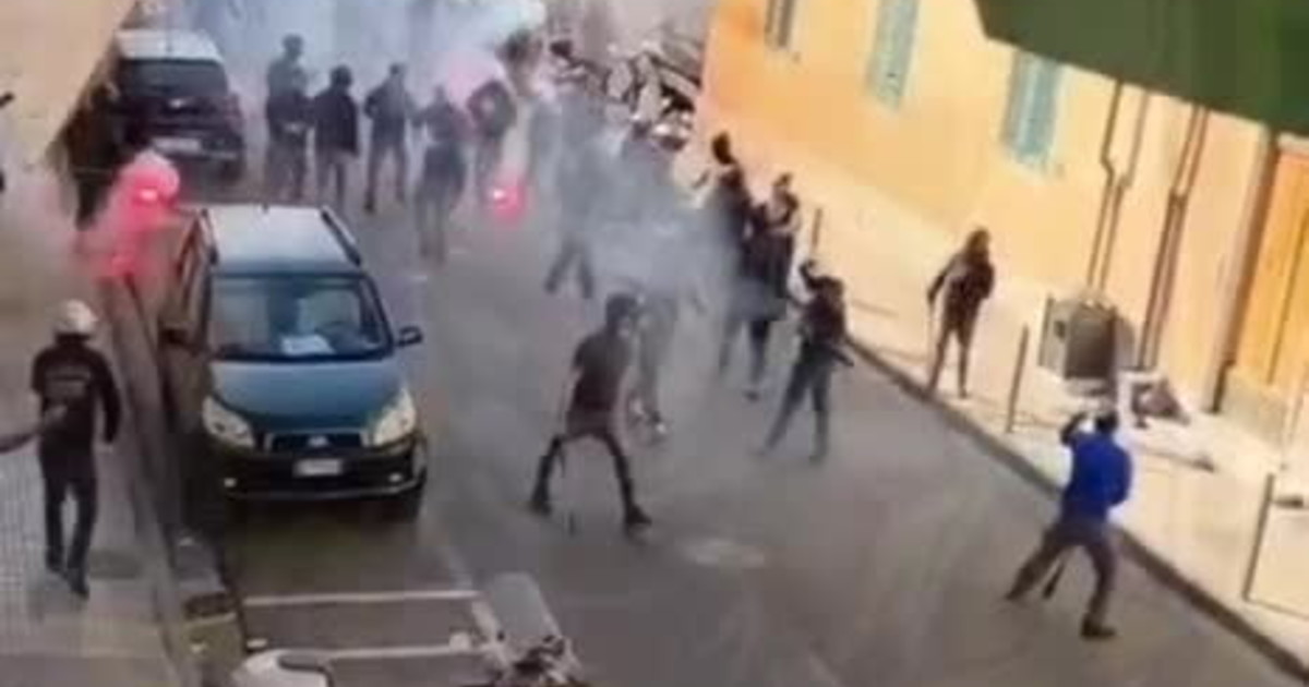 Ennesimo scontro tra tifosi, il video choc alla vigilia di Verona-Pisa