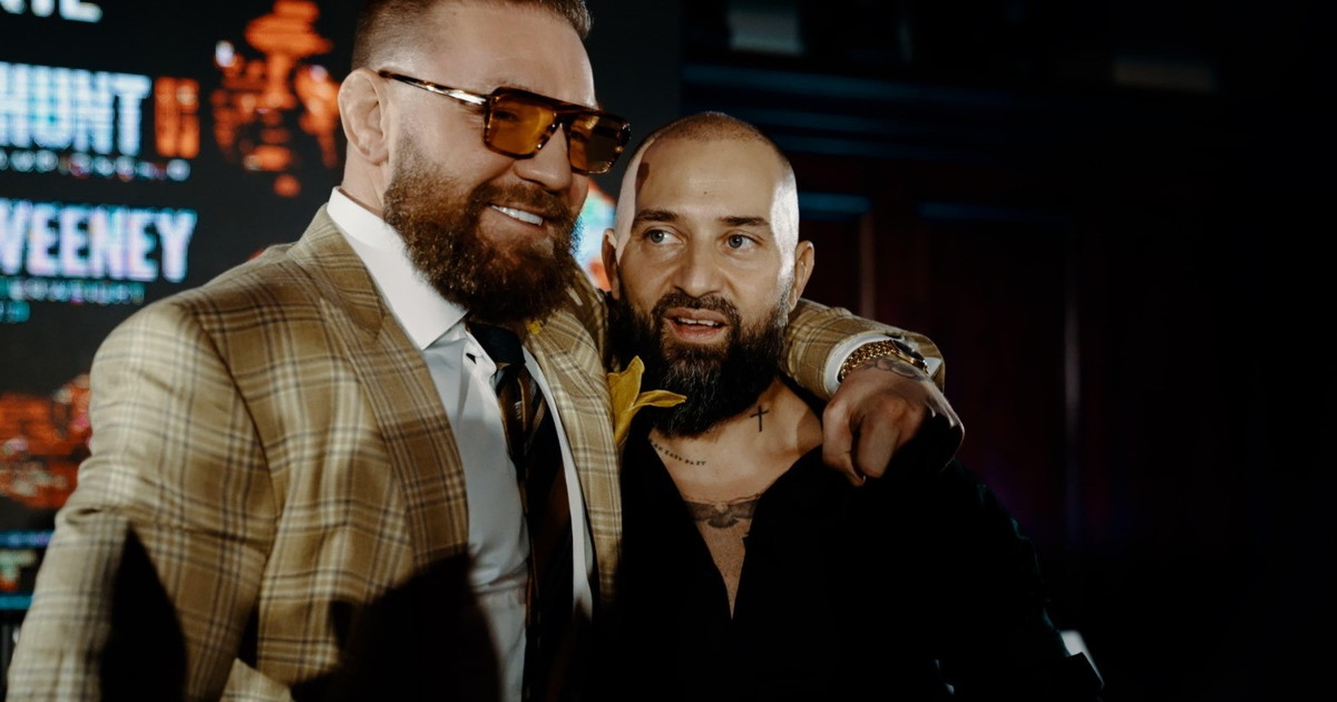 conor mcgregor sar224 presente per tutti e tre i giorni della fight week bkfc a roma