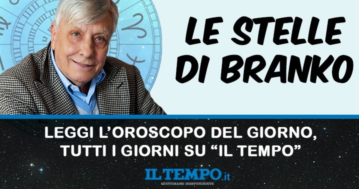 Le Stelle di Branko, ecco le previsioni di martedì 21 ottobre