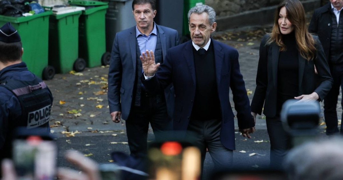 Nicolas Sarkozy in carcere “Scandalo giudiziario, sono innocente”