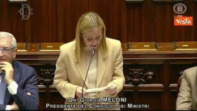 meloni su gaza opposizioni pi249 fondamentaliste di hamas