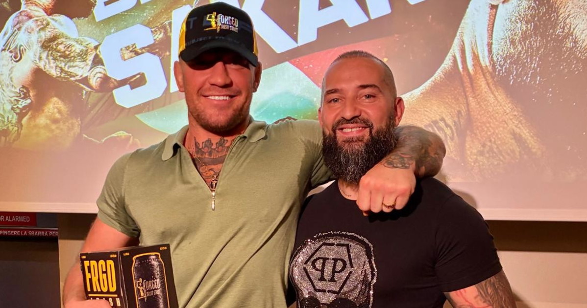 Conor McGregor accende a Roma la miccia di BKFC 83