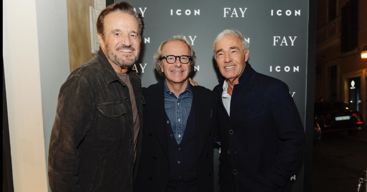 a fontanella borghese fay celebra l eleganza con gli amici vip del brand