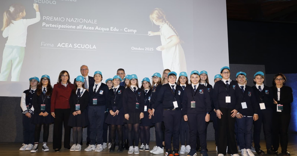a lezione di educazione idrica con acea premiate le scuole vincitrici del contest nazionale alla ricerca della goccia perduta da Iltempo.it a lezione di educazione idrica con acea premiate le scuole vincitrici del contest nazionale alla ricerca della goccia perduta
