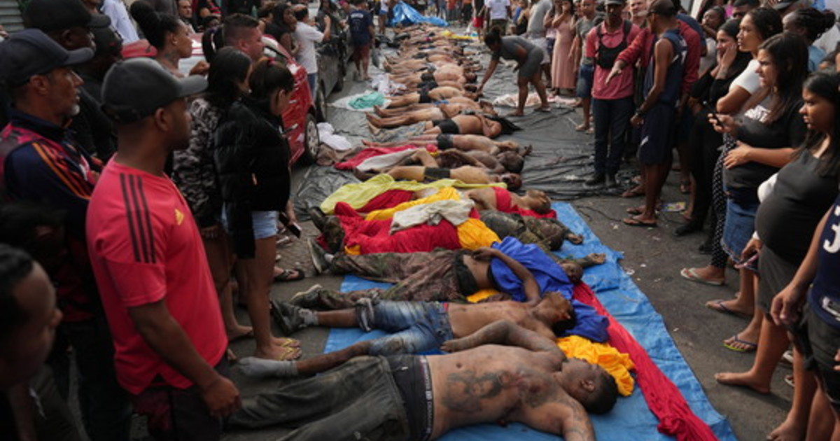 maxi raid della polizia contro una gang di rio de janeiro oltre 60 morti e centinaia di arresti guarda da Iltempo.it maxi raid della polizia contro una gang di rio de janeiro oltre 60 morti e centinaia di arresti guarda