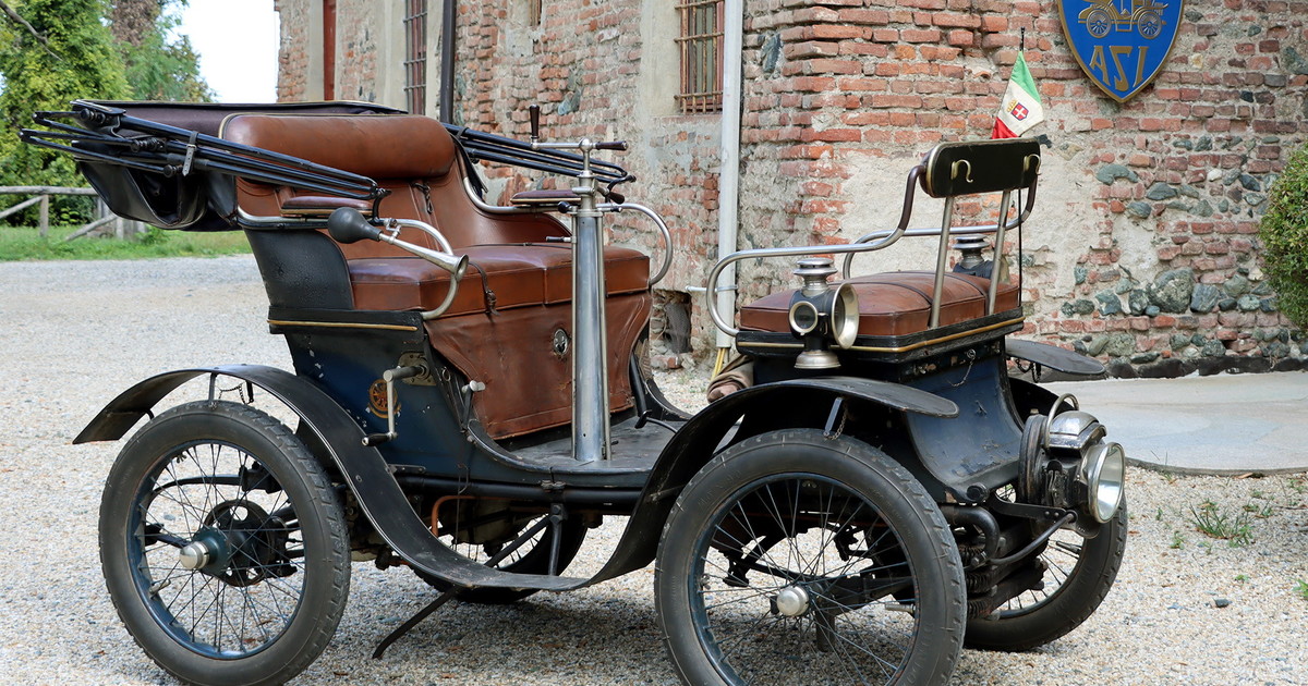 comunicato stampa asi alla london brighton con la de dion bouton del 1901