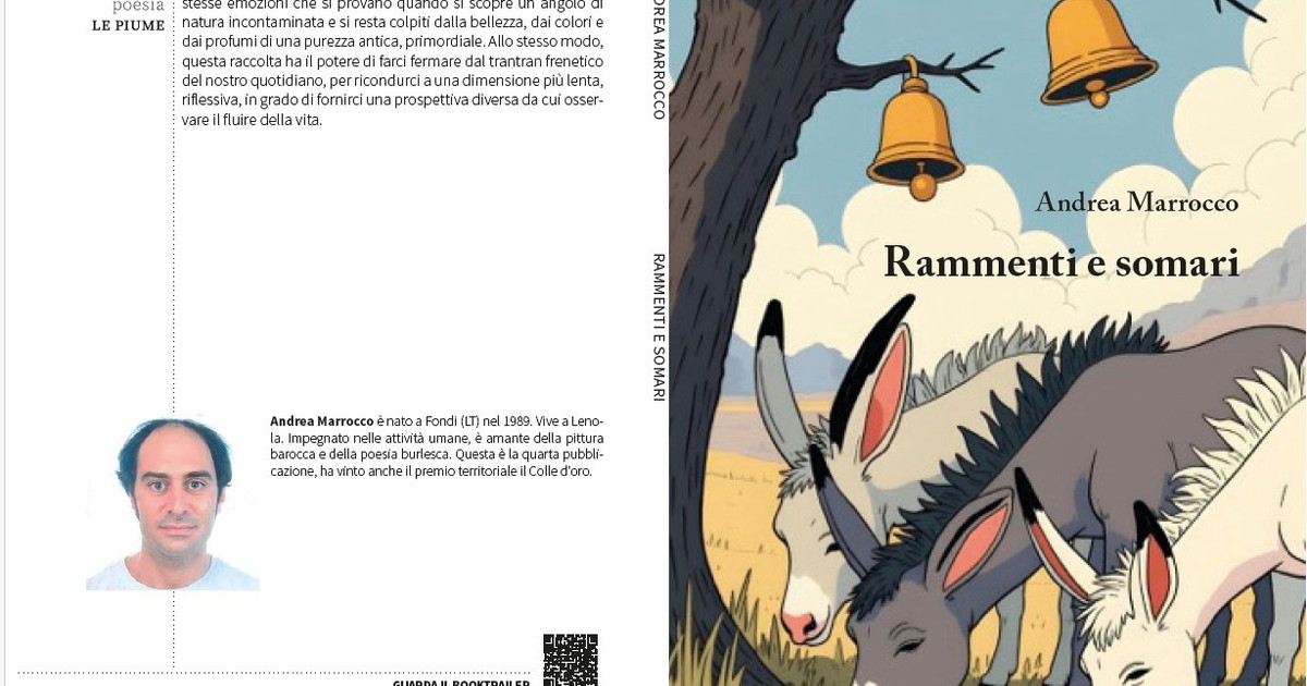 Comunicato Stampa: “Rammenti e somari”, la poesia che ricuce natura e comunità al passo delle stagioni Comunicato Stampa: “Rammenti e somari”, la poesia che ricuce natura e comunità al passo delle stagioni