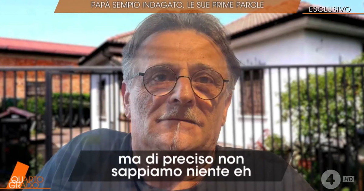 Il padre di Sempio a Quarto grado: "È passato tempo, non ricordo” Il padre di Sempio a Quarto grado: "È passato tempo, non ricordo”