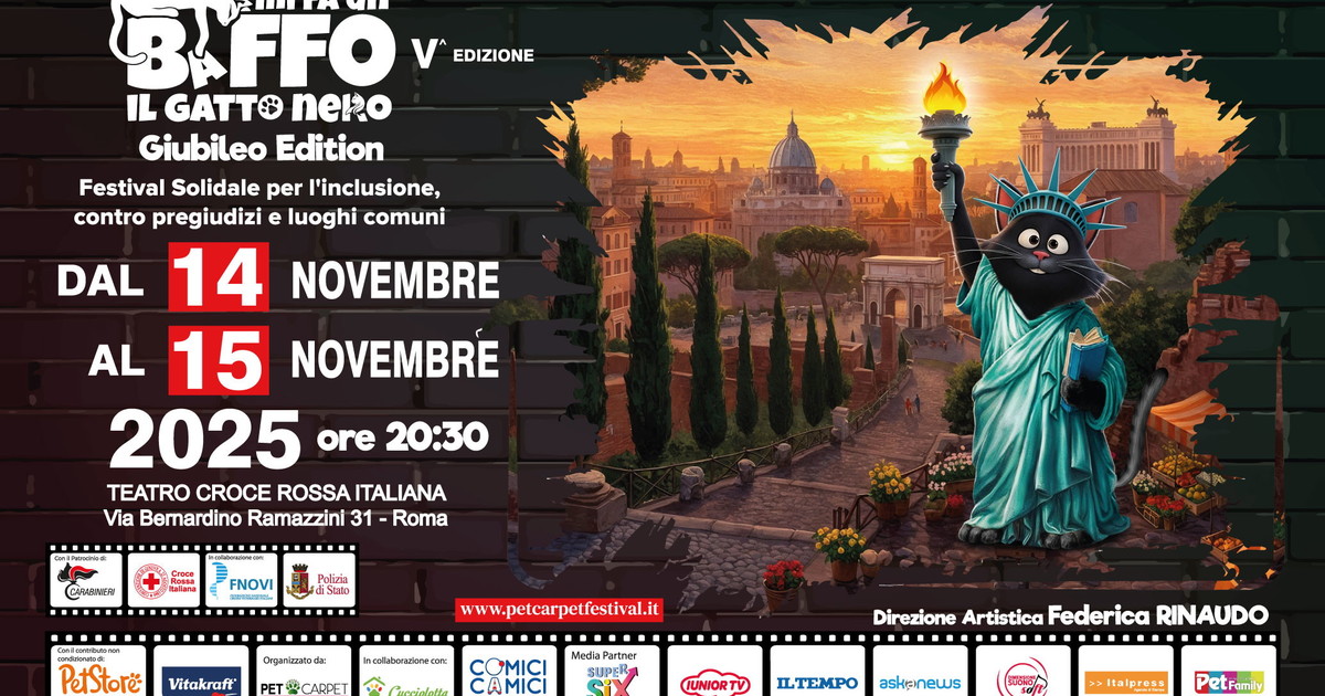 mi fa un baffo il gatto nero al via il festival che riscrive il concetto di inclusione