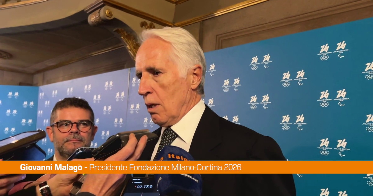 Malagò "Gip Milano? Fondazione Milano-Cortina ha sempre avuto natura privata"
