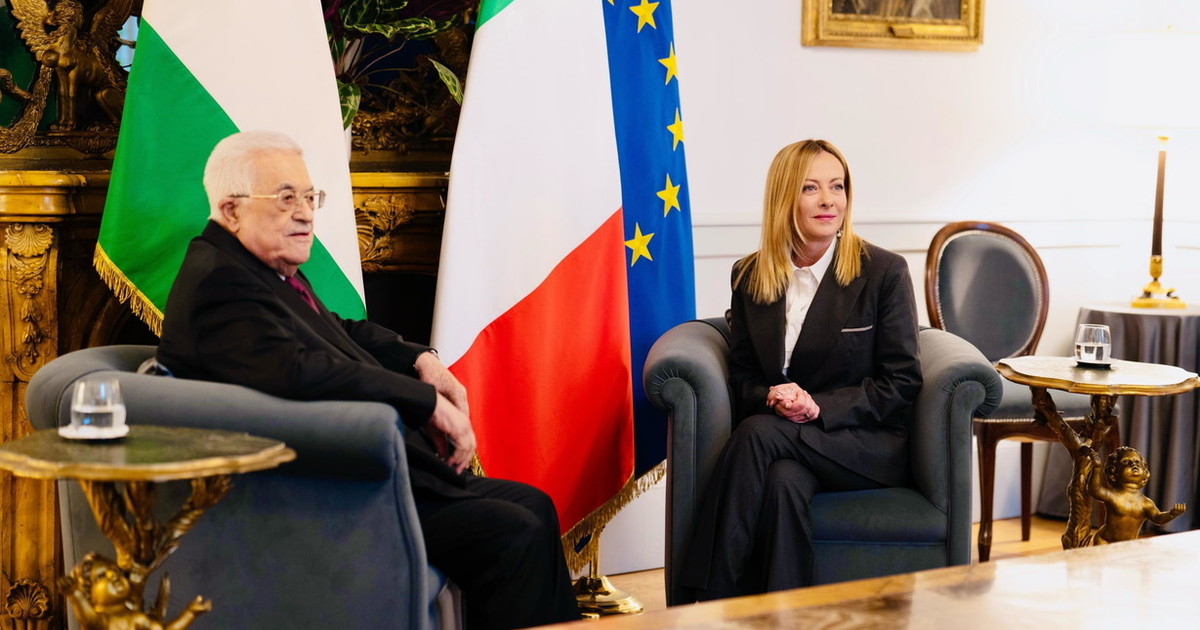 Abu Mazen a Meloni: "L Abu Mazen a Meloni: "L