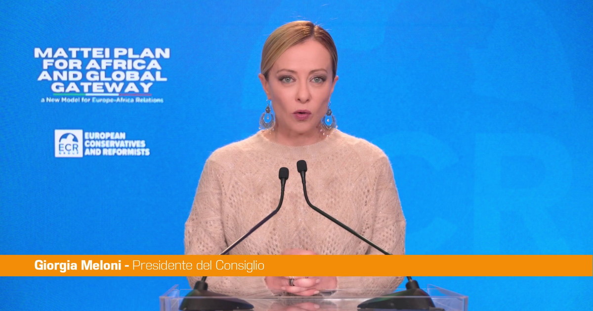 Meloni "Il Piano Mattei non è più un'idea ma una realtà operativa"