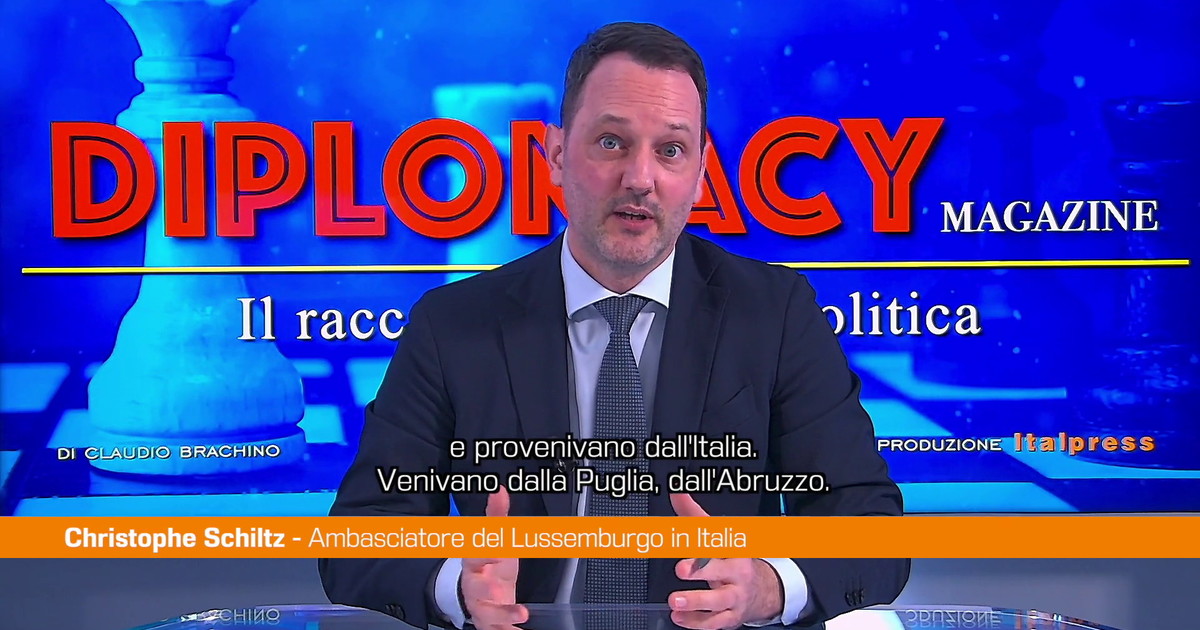Schiltz “Senza gli italiani, il Lussemburgo oggi non sarebbe quello che è”