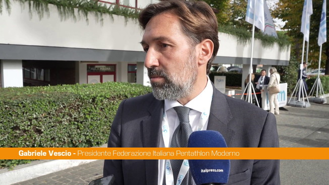 Vescio 'Al lavoro per fare praticare il pentathlon in almeno 15 regioni'