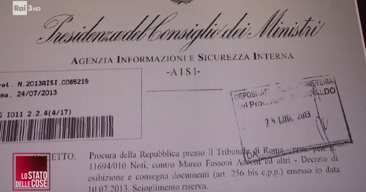 Caso Orlandi, giallo sul documento degli 007. Bomba di Giletti: 4 pagine sparite