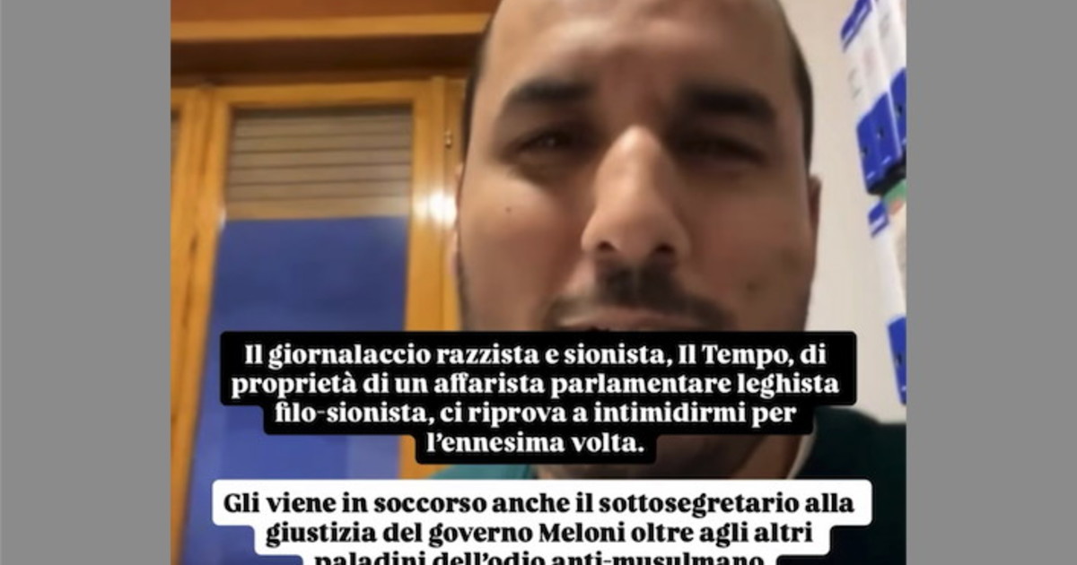 esalta il 7 ottobre e poi ci d224 dei razzisti l ex imam all attacco de il tempo