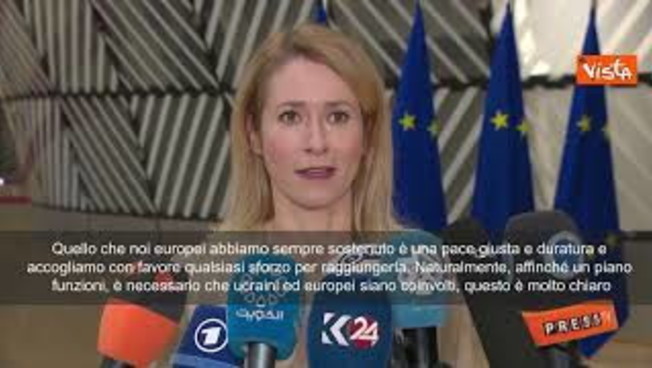 kallas pace in ucraina pu242 farsi solo con ue e kiev al tavolo