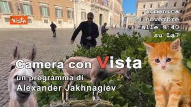 Mi hanno detto di peggio. Su Camera con Vista, il programma di Alexander Jakhnagiev su La7